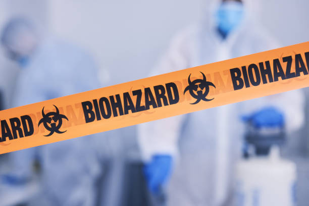 Professional Blood Cleanup technician working in Dale, PA